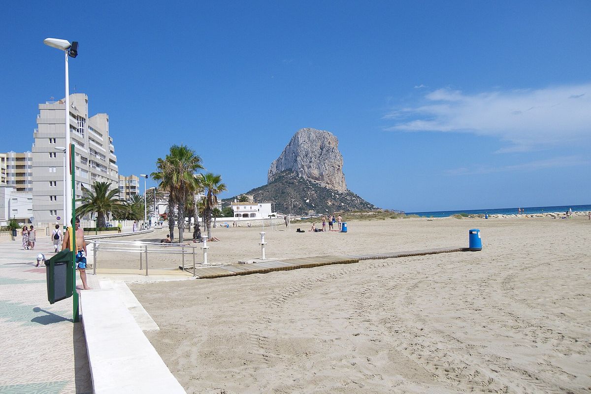 Playa del Arenal-Bol, Calpe